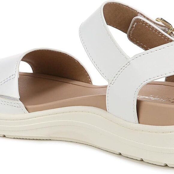 Women's Slide Sandals Synthetic Rubber 8 Comfort Sport Travel Wedge - Picture 8 of 9